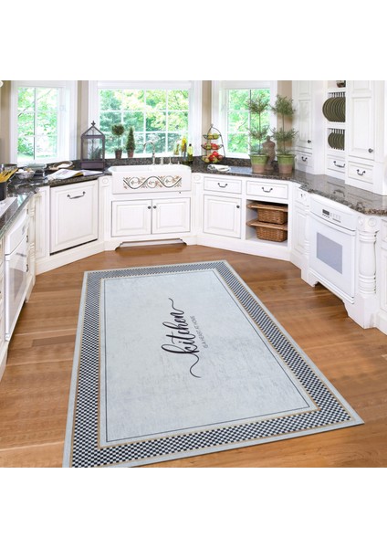 Sare By Kaşmir Halı Candy Kitchen 80X300 cm Mutfak Halısı
