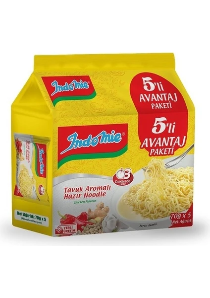 5'li Paket Tavuklu Noodle