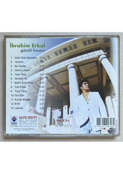 Ibrahim Erkal Gönül Limanı CD (Orjnal Dönem Baskı Cd)