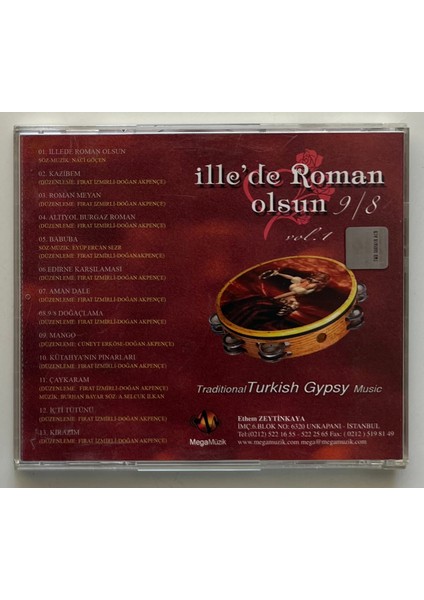 Ille'de Roman Olsun CD (Orjnal Dönem Baskı Cd)