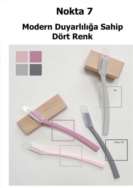 Sindo Prime Kaş ve Yüz Usturası Açık Pembe Renk Kaş Alma ve Düzenleyici Düz Jilet indirimleri