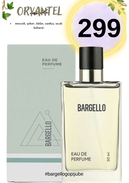 299 Unısex 50 ml Parfümm Edp Orıental