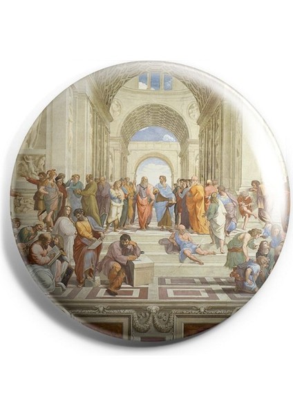 Major Selection Atina Okulu Iğneli Çanta Rozeti