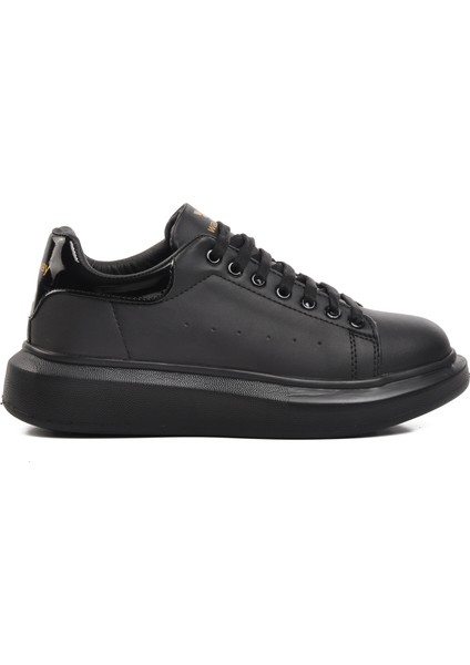 Damascus Bağcıklı Siyah Erkek Sneaker