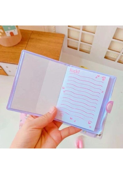 Hediye Vakti Kawaii Sanrioo Kuromi Karakterler Mini Defter Kalem Set