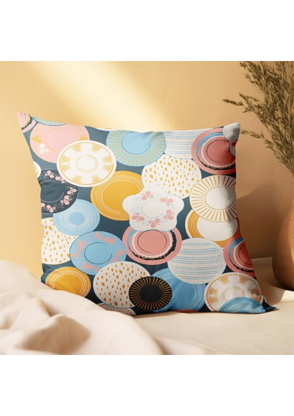 Modern Tasarımlı 2'li Yastık Içi ve Kırlent Kılıfı 45CM 113502 modelleri