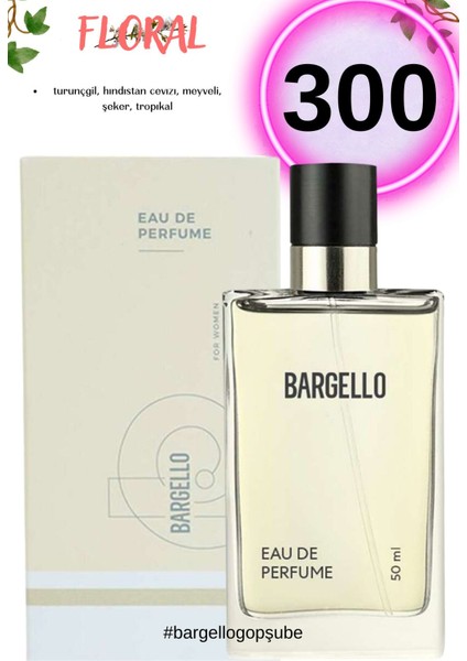 300 Floral Kadın Parfüm 50ml Edp