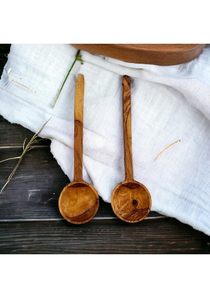 Zeytin Ağacı Tekli Büyük Kepçe