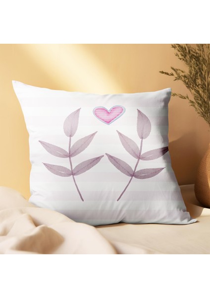 Pembe Kaktüs Tasarımlı 4'lü Yastık Içi ve Kırlent Kılıfı 45CM 113671 modelleri