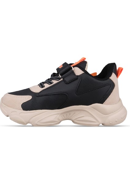 Büyük Çocuk Bağcıklı / Velcro Bej Sneaker
