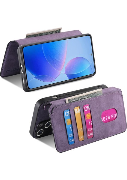 Xiaomi Poco F6 Pro 5g Ayrılabilir Cüzdan Deri + Tpu Telefon Kapağı (Yurt Dışından)