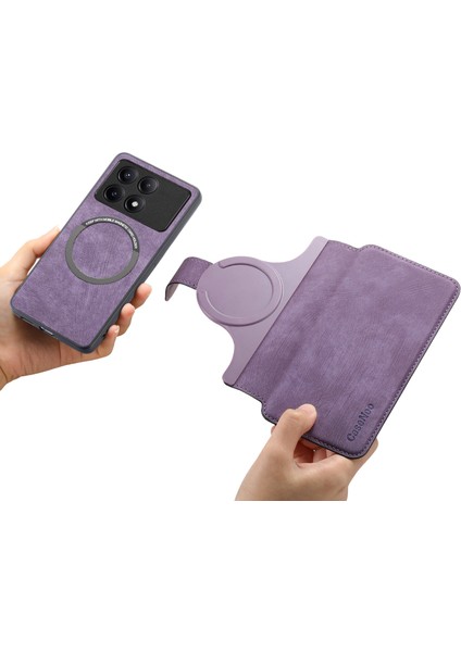 Xiaomi Poco F6 Pro 5g Ayrılabilir Cüzdan Deri + Tpu Telefon Kapağı (Yurt Dışından)