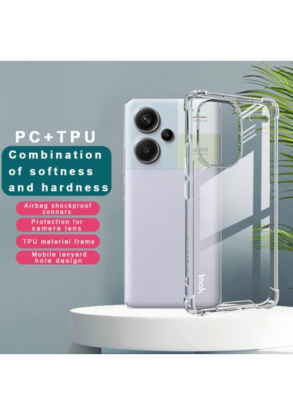 Redmi Note 13 Pro+ 5g Şeffaf Pc+Tpu Telefon Kapağı (Yurt Dışından)