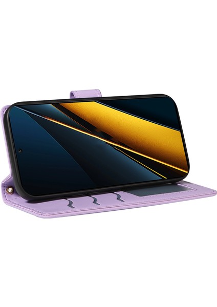 Xiaomi Poco X6 Pro 5g Cüzdan Askılı Eşkenar Dörtgen Deri Telefon Kılıfı (Yurt Dışından) fırsatları