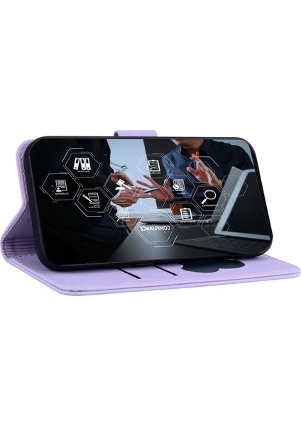 Xiaomi Poco X6 5g / Redmi Note 13 Pro 5g Cüzdan Deri Telefon Kılıfı (Yurt Dışından)