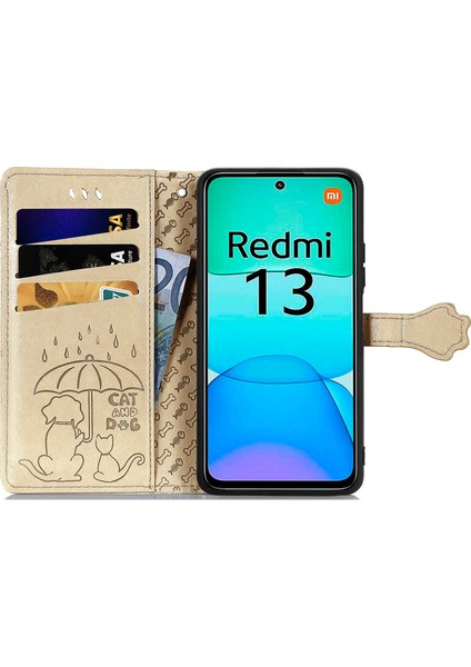 Redmi 13 Deri Çevirmeli Telefon Kapağı (Yurt Dışından) fiyatları