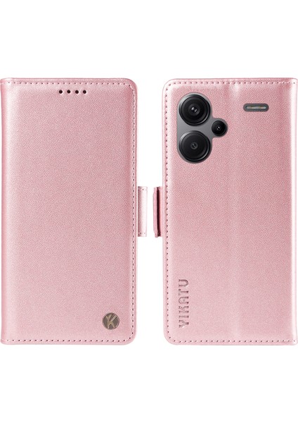 Redmi Note 13 Pro+ 5g Cüzdan Standı Deri Telefon Kılıfı (Yurt Dışından)