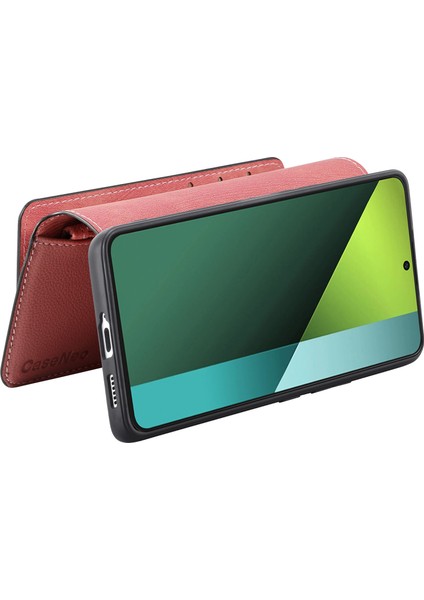 Xiaomi Poco X6 5g / Redmi Note 13 Pro 5g Deri Telefon Kılıfı (Yurt Dışından)