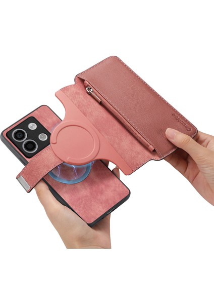 Xiaomi Poco X6 5g / Redmi Note 13 Pro 5g Deri Telefon Kılıfı (Yurt Dışından)