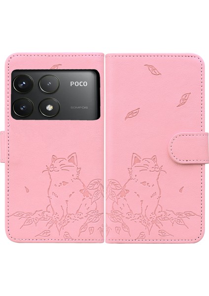 Xiaomi Poco F6 Pro 5g Cüzdan Deri Telefon Kılıfı (Yurt Dışından)