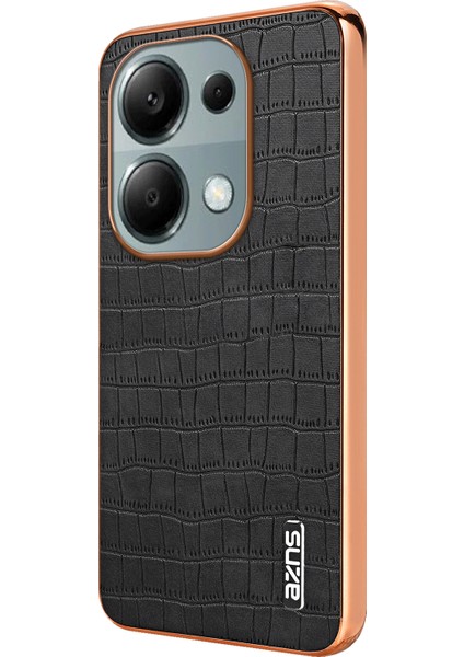 Redmi Note 13 Pro 4g / Poco M6 Pro 4g Darbeye Dayanıklı Pu+Tpu Elektrolizle Kaplama Telefon Kapağı (Yurt Dışından)