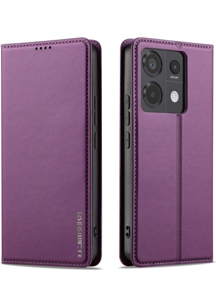 Redmi Note 13 4g Pu Deri Cüzdan Standı Koruyucu Telefon Kapağı (Yurt Dışından)