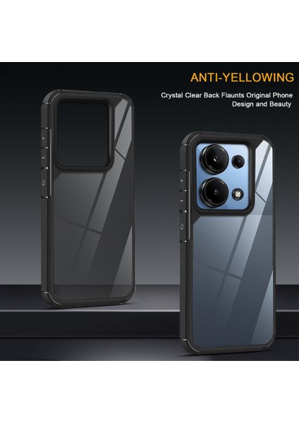 Redmi Note 13 Pro 4g / Poco M6 Pro 4g Düşmeye Pc + Tpu Telefon Arka Kapak (Yurt Dışından) fiyatları