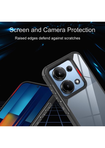 Redmi Note 13 Pro 4g / Poco M6 Pro 4g Düşmeye Pc + Tpu Telefon Arka Kapak (Yurt Dışından) modelleri