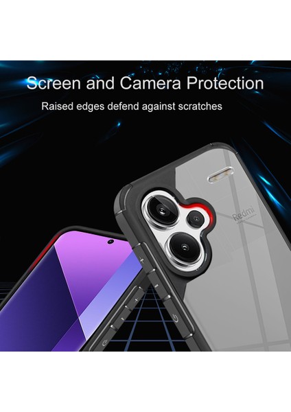 Redmi Note 13 Pro+ 5g Hibrit Sert Pc+Tpu Telefon Kapağı (Yurt Dışından) modelleri