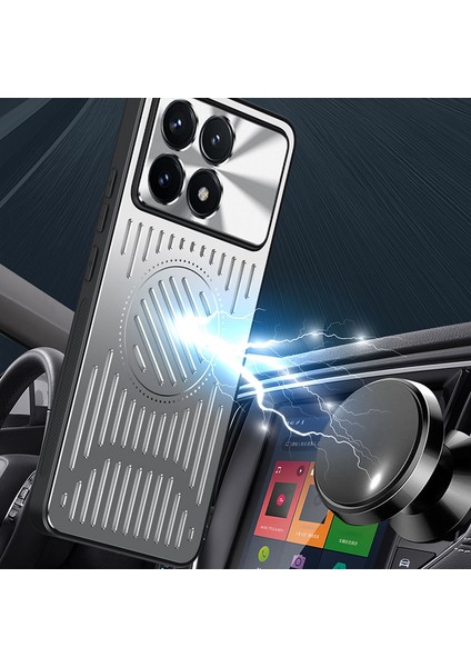 Xiaomi Poco F6 Pro 5g Tpu+Alüminyum Alaşımlı Telefon Kapağı (Yurt Dışından)