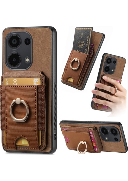 Redmi Note 13 Pro 5g / Xiaomi Poco X6 5g Dikey Çevirme Düşmeyi Önleyici Kapak (Yurt Dışından)