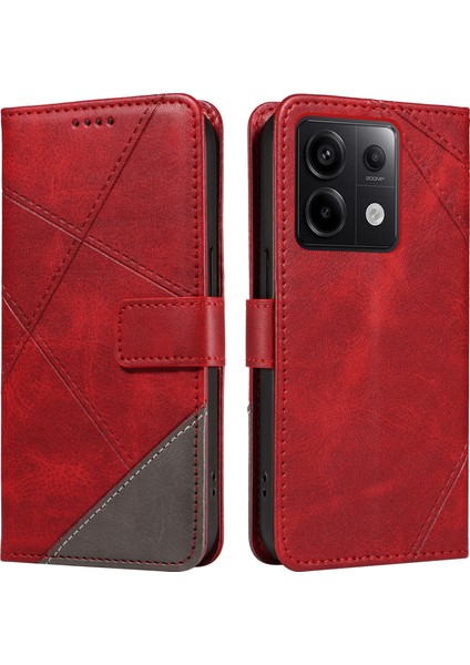 Xiaomi Poco X6 5g / Redmi Note 13 Pro 5g Koruyucu Deri Telefon Kılıfı (Yurt Dışından)