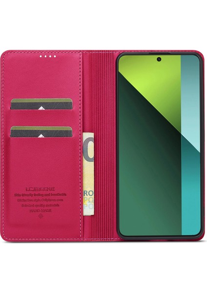 Xiaomi Poco X6 5g / Redmi Note 13 Pro 5g Pu Deri Cüzdan Halkalı Telefon Kılıfı Kapağı (Yurt Dışından) fiyatları
