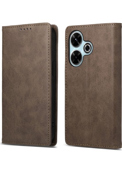 Redmi 13 / Note 13R 5g / Poco M6 4g Deri Telefon Kabuğu (Yurt Dışından)