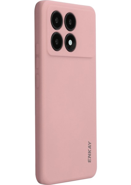 Xiaomi Poco X6 Pro 5g Silikon Düz Kenar Telefon Kapağı (Yurt Dışından)