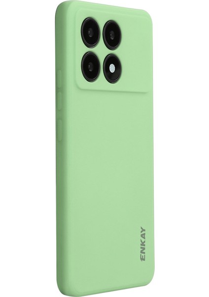 Xiaomi Poco X6 Pro 5g Silikon Düz Kenar Telefon Kapağı (Yurt Dışından)