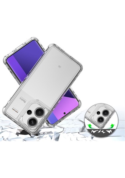 Redmi Note 13 Pro+ 5g Akrilik+Tpu Hibrit Telefon Kılıfı (Yurt Dışından) modelleri