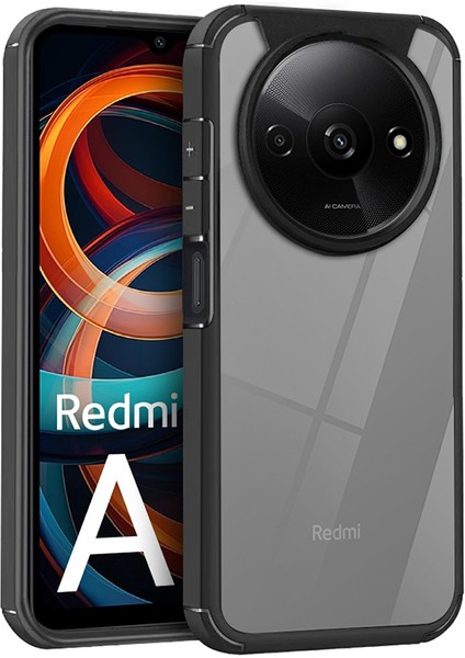 Redmi A3 4g Düşme Koruması Pc + Tpu Telefon Arka Kapak (Yurt Dışından)