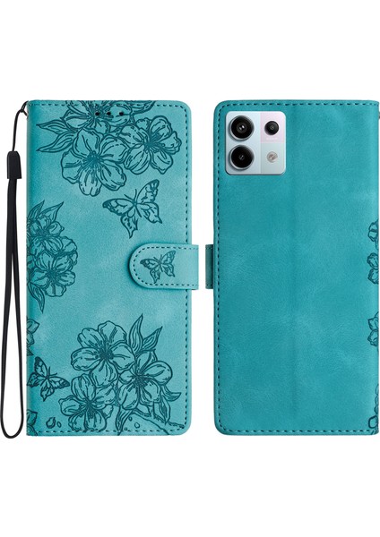 Redmi Note 13 Pro 5g / Poco X6 5g Ten Dokunuşlu Deri Telefon Kılıfı (Yurt Dışından)
