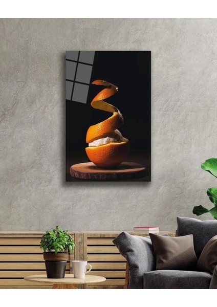 Teknoo- Portakal Cam Tablo Orange