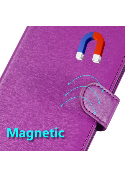 Redmi Note 13 Pro+ 5g Pu Deri Manyetik Toka Çevirmeli Telefon Kapağı (Yurt Dışından) fiyatları