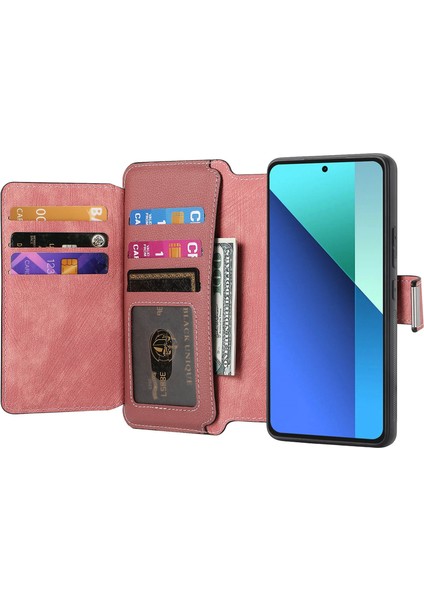 Redmi Note 13 4g Manyetik Ayrılabilir Telefon Deri Kapak (Yurt Dışından) fiyatları