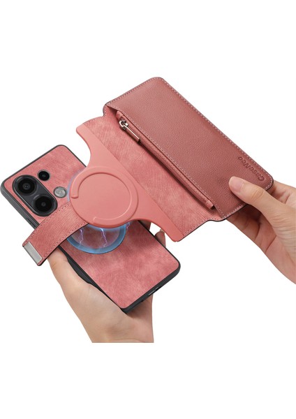 Redmi Note 13 4g Manyetik Ayrılabilir Telefon Deri Kapak (Yurt Dışından) fırsatları