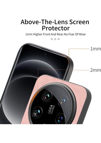 Xiaomi 14 Ultra Deri Ten-Dokunmatik Telefon Kılıfı Magsafe ile Uyumlu (Yurt Dışından) fiyatları