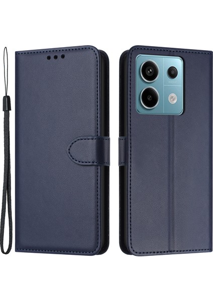 Redmi Note 13 Pro 5g / Poco X6 5g Cüzdan Deri Standlı Telefon Kapağı (Yurt Dışından)