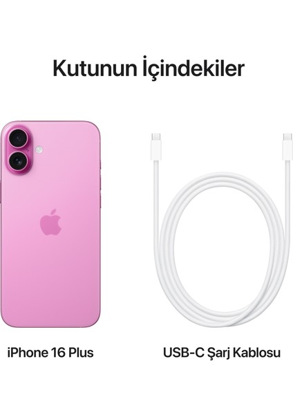 iPhone 16 Plus 128GB Pembe