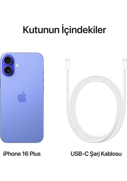 iPhone 16 Plus 128GB Lacivert Taş