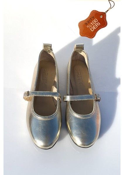 Deri Yuvarlak Burun Günlük Babet indirimleri