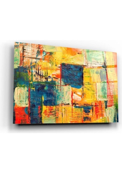 Teknoo- Soyut Desen Cam Tablo fiyatları