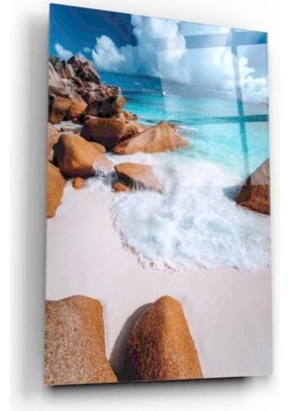 Teknoo- Deniz Manzarası Cam Tablo modelleri